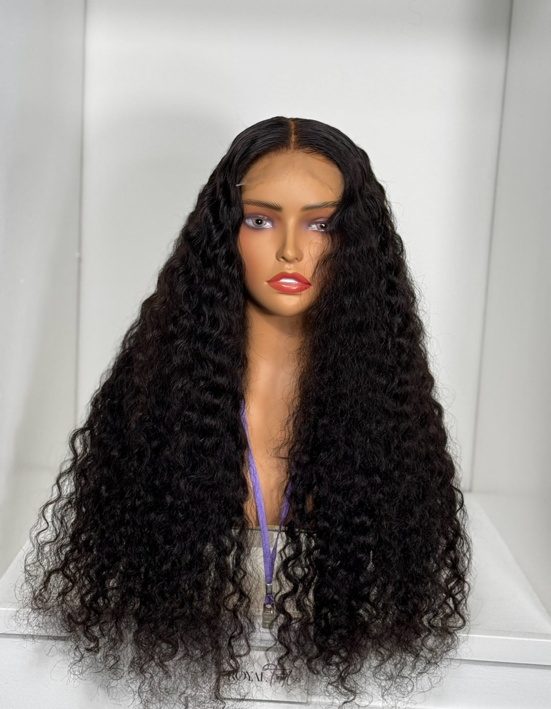 26” Exotic Curly HD 5x5 Closure Unit (Pre-Bleached + Pre-Plucked)