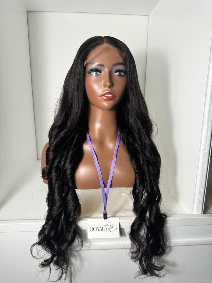 28” Body Wave HD 5x5 Closure Unit (Pre-Bleached + Pre-Plucked)