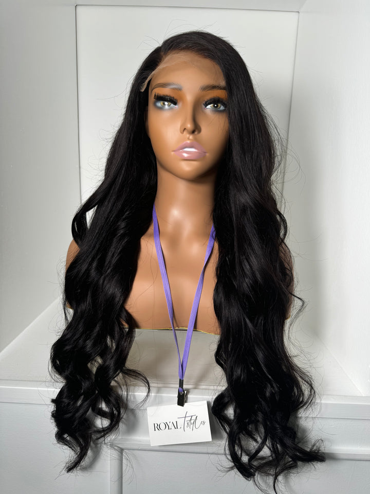 26” Virgin Body Wave HD 5x5 Closure Unit (Pre-Bleached + Pre-Plucked)